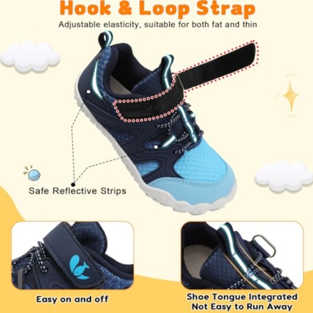 FEETCITY Kids Boys Girls Summer Athletic Water Shoes Kids Size 3.5 - Picture 4 of 10